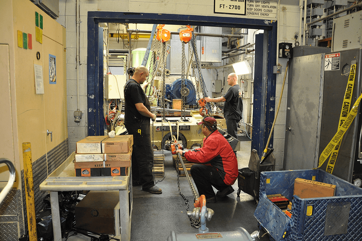 New Orleans pump station 